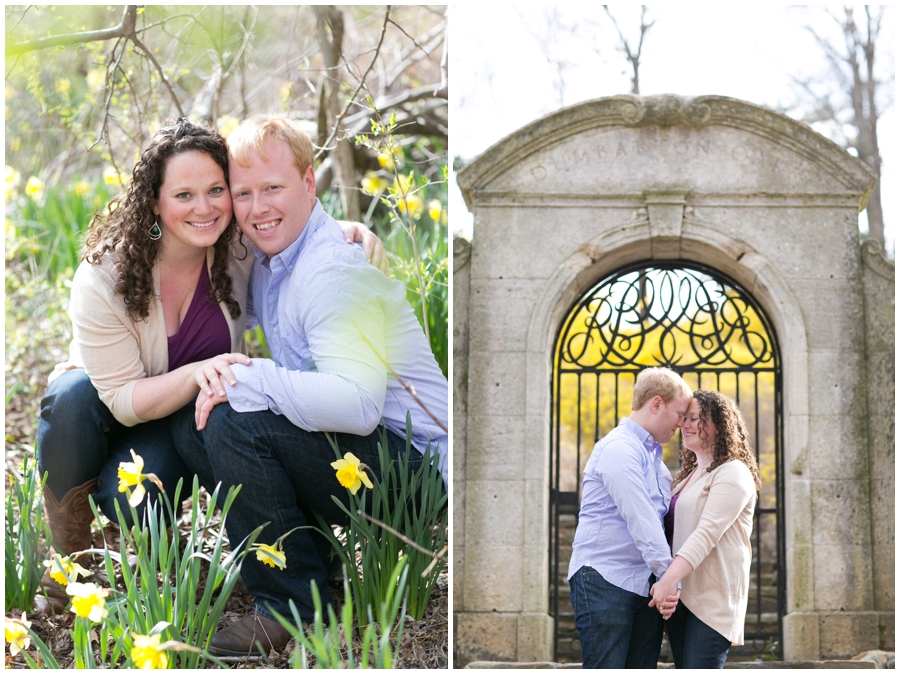 Rock Creek Garden Engagement Photographer - Elizabeth Bailey Weddings