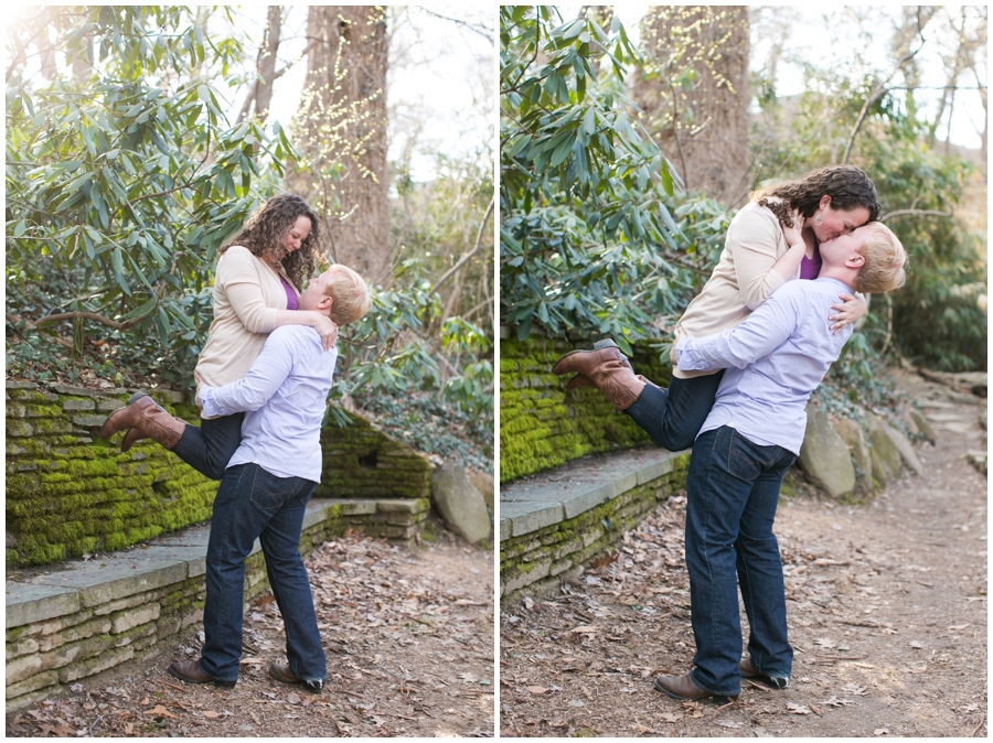 Rock Creek Engagement Photograph - Elizabeth Bailey Weddings