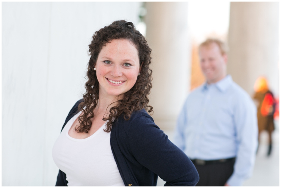 Jefferson Monument Engagement Photographer - Elizabeth Bailey Weddings