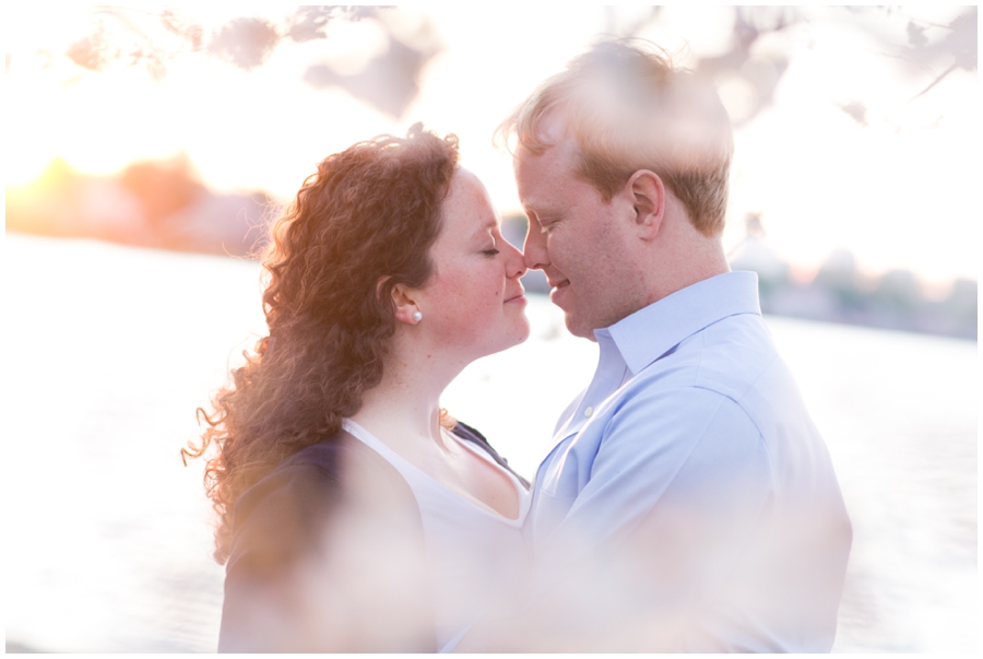 Cherry Blossom DC Engagement Photographer - Elizabeth Bailey Weddings