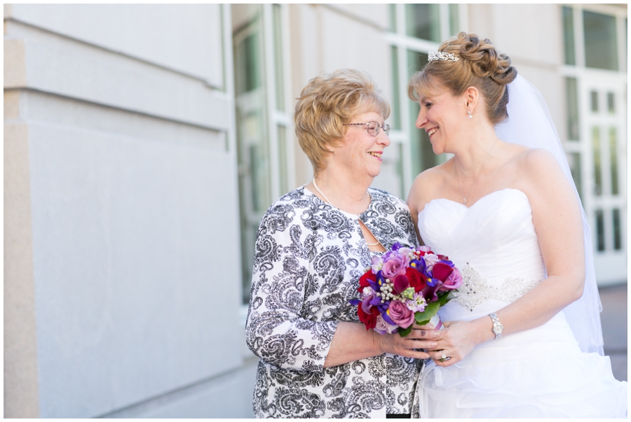 Westin Annapolis Wedding Photographer - Wine bridesmaid dress