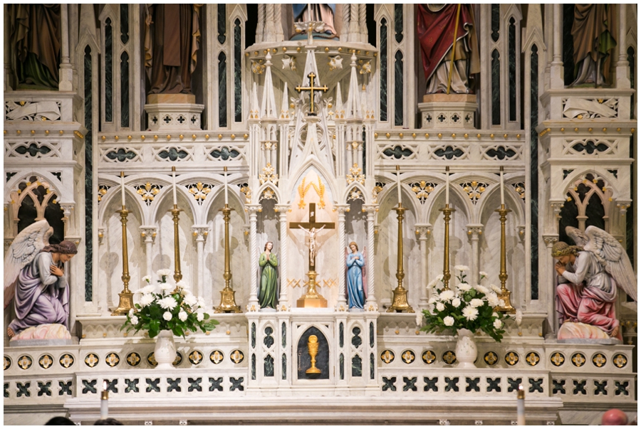 Westin Annapolis Wedding Photographer - Annapolis St. Mary's Parish Ceremony