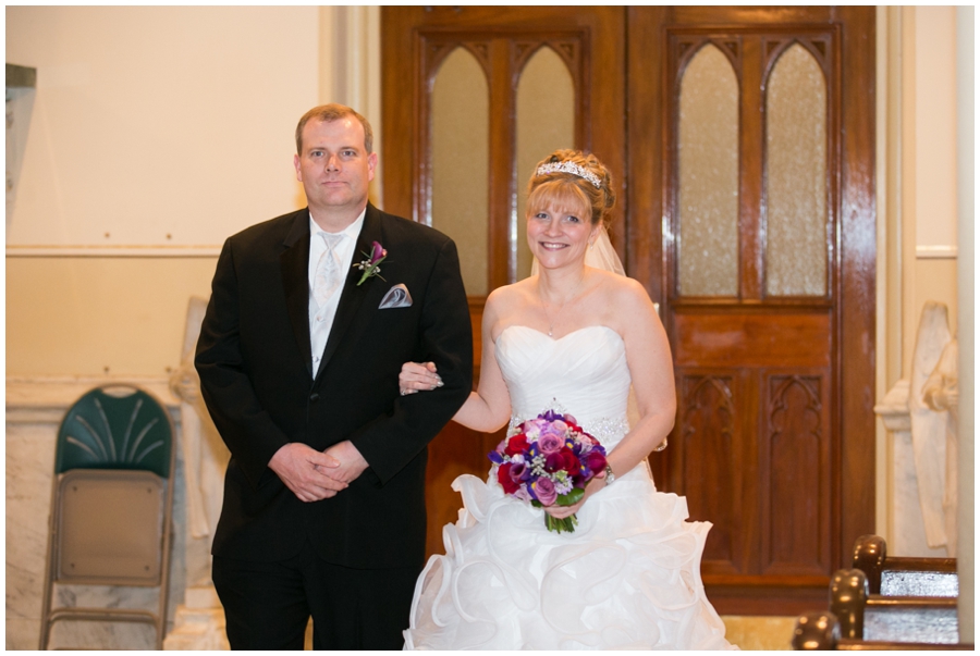  Annapolis St. Mary's Parish Ceremony - Annapolis Wedding Photographer