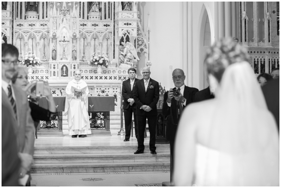  Annapolis St. Mary's Parish Ceremony - Annapolis Wedding Photographer