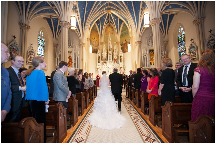  Annapolis St. Mary's Parish Ceremony - Annapolis Wedding Photographer