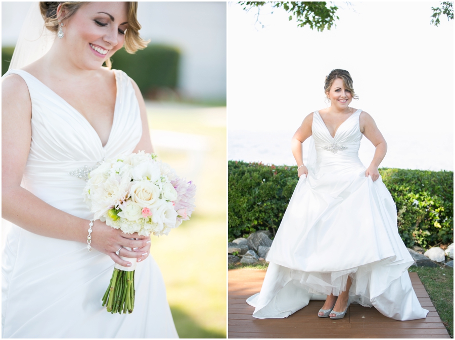 Celebrations at the Bay Wedding Photography - Maggie Sottero Wedding Gown