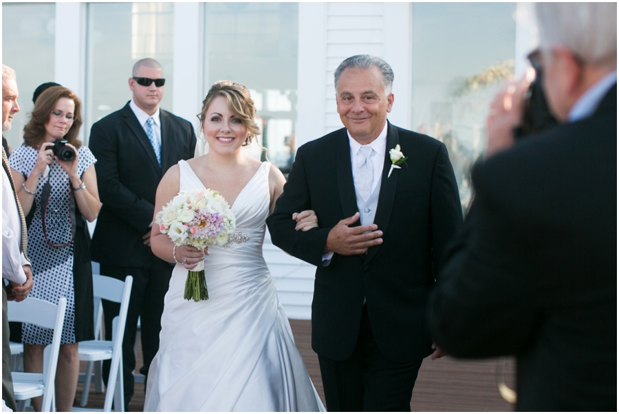 Celebrations at the Bay Waterfront Wedding Ceremony - My Flower Box Events