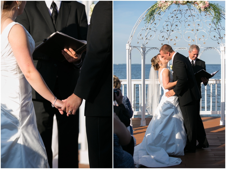 Celebrations at the Bay Waterfront Wedding Ceremony - My Flower Box Events