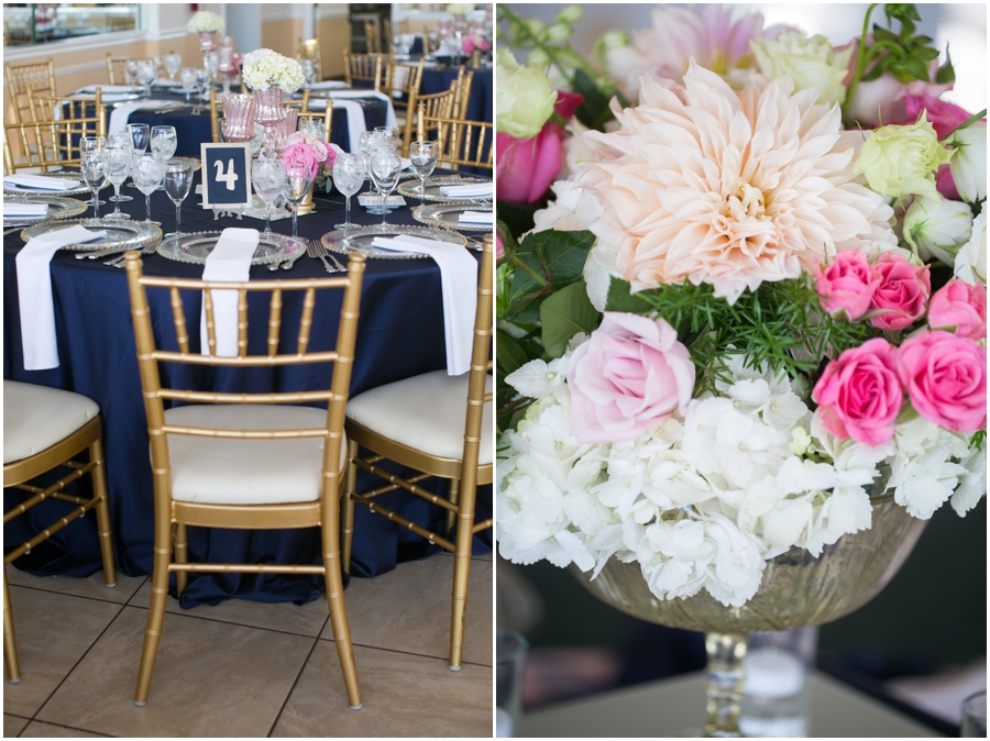 Chesapeake Bay Wedding Reception - My Flower Box events