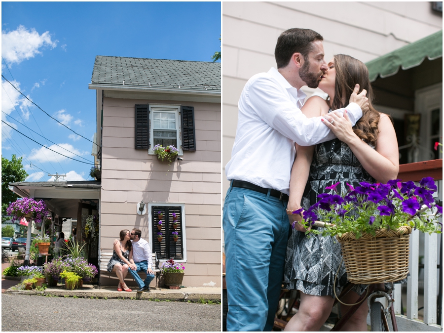 Destination NJ Engagement Photographer - Maria's of Chester Engagement Photo