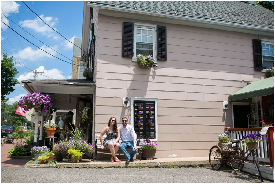 Destination NJ Engagement Photographer - Maria's of Chester Engagement Photo