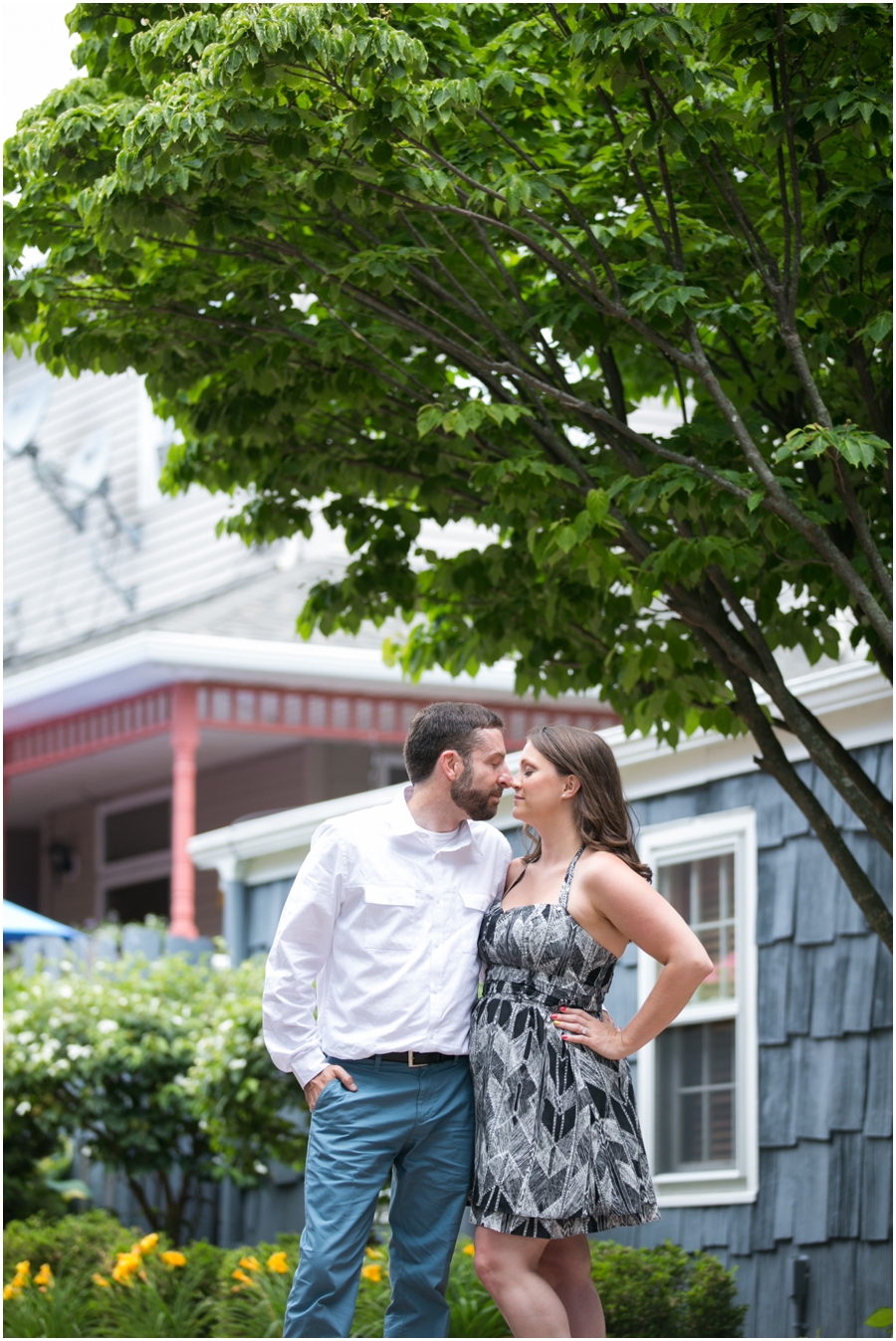 Destination NJ Engagement Photographer - Chester playful Engagement Photo