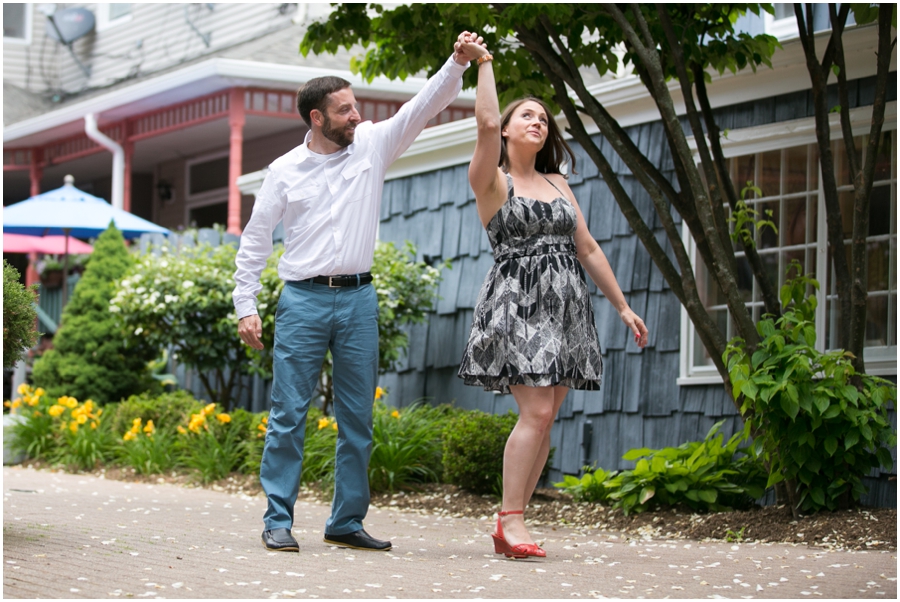 Destination NJ Engagement Photographer - Chester playful Engagement Photo