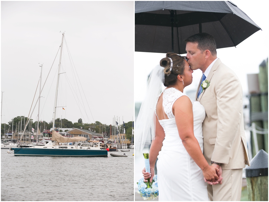 Annapolis Elopement Photographer - City Dock Wedding Photograph