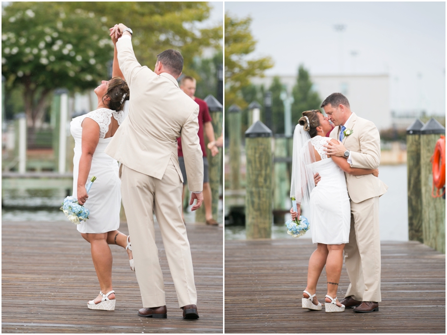 Annapolis Elopement Photography - City Dock Wedding Photograph