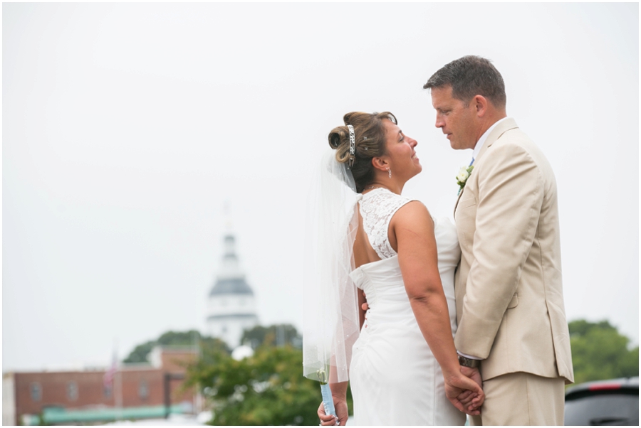 Annapolis Elopement Photographer - City Dock Navy Wedding