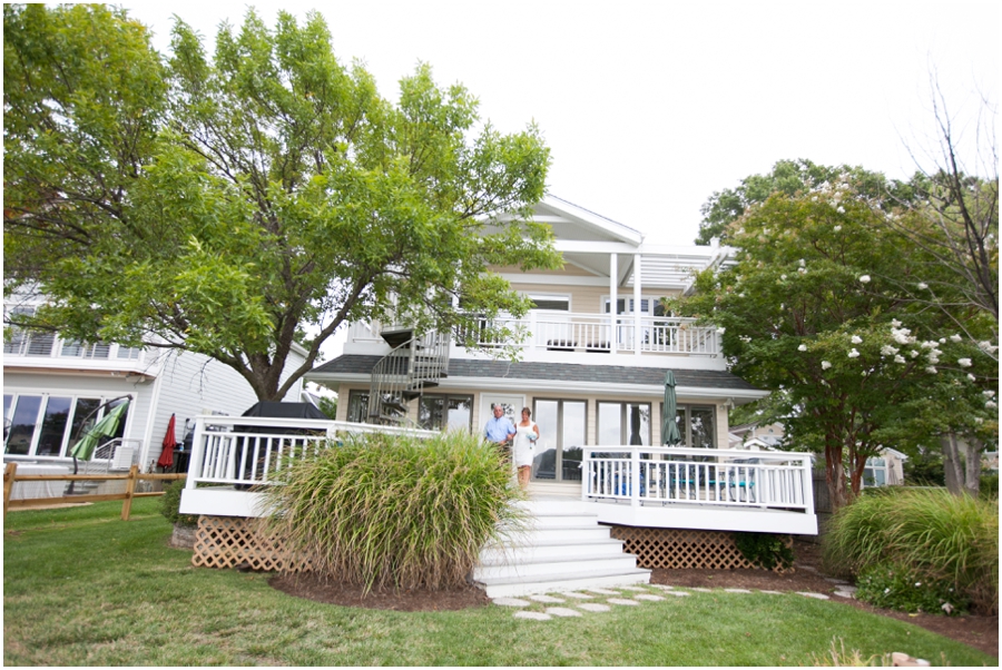 Annapolis Wedding Photographer - Waterfront Intimate Wedding Ceremony