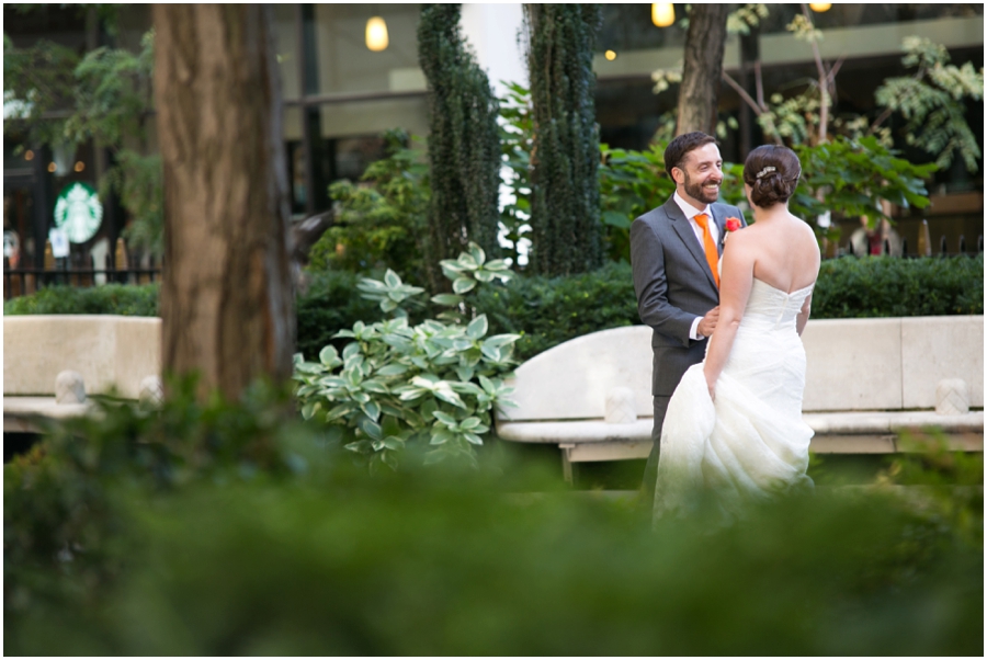 Financial District NYC Wedding - India House Club First Look