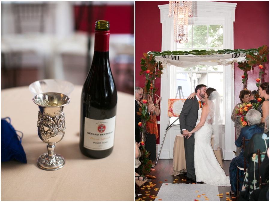 India House Club Wedding Ceremony - Red Room - Destination Wedding Photographer