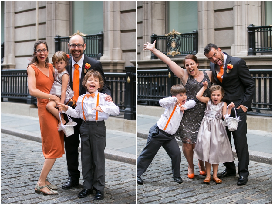 India House Club Wedding Party - Stone Street NYC Destination Wedding