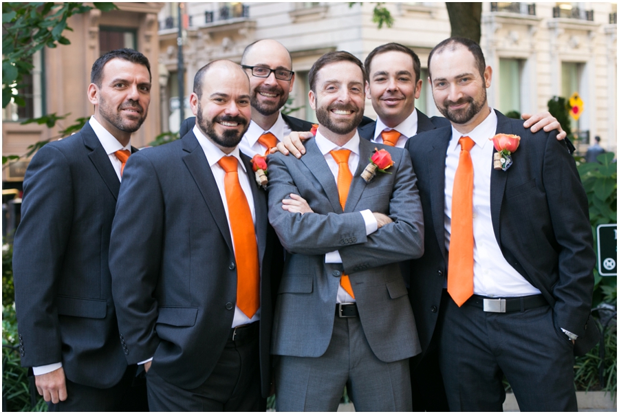 India House Club Wedding Party - Stone Street NYC Destination Wedding