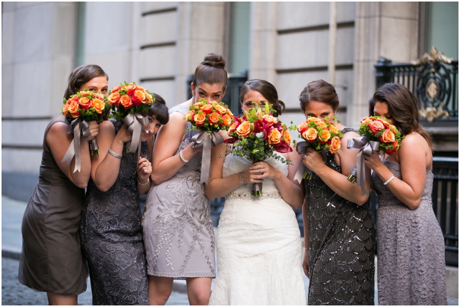 India House Club Wedding Party - Stone Street NYC Destination Wedding