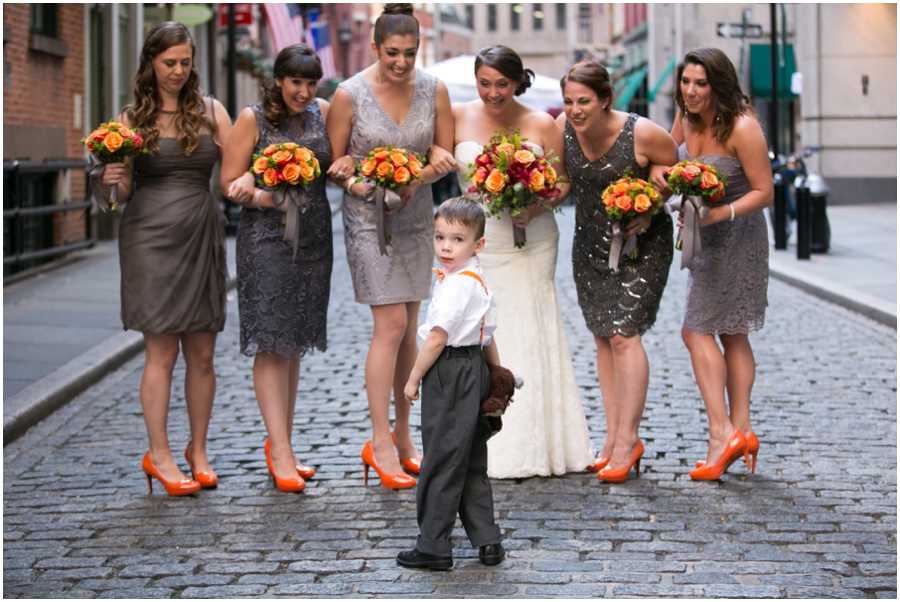 India House Club Wedding Party - Stone Street NYC Destination Wedding