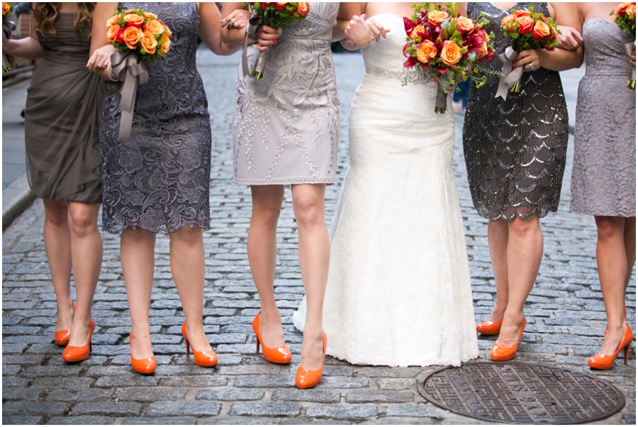 India House Club Wedding Party - Stone Street NYC Destination Wedding