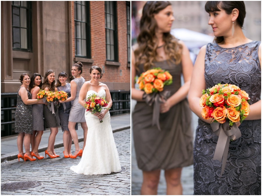 India House Club Wedding Party - Stone Street NYC Destination Wedding