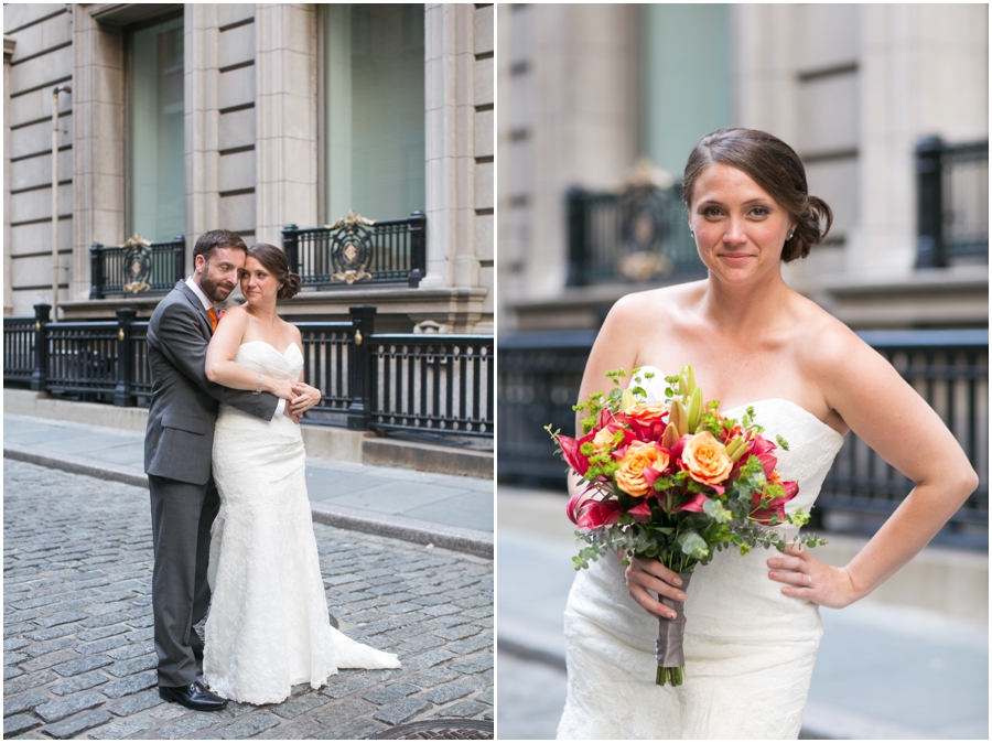 India House Club Wedding Photographer - Stone Street NYC Destination Wedding