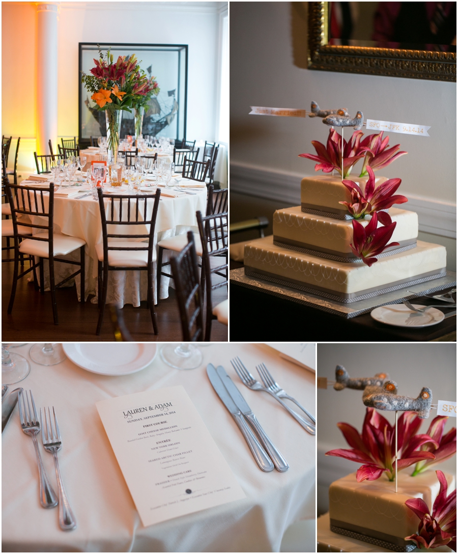 India House Club Wedding Reception - NYC Destination Wedding