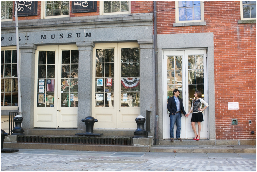 New York City Seaport Engagement Session - Destination Engagement Photographer