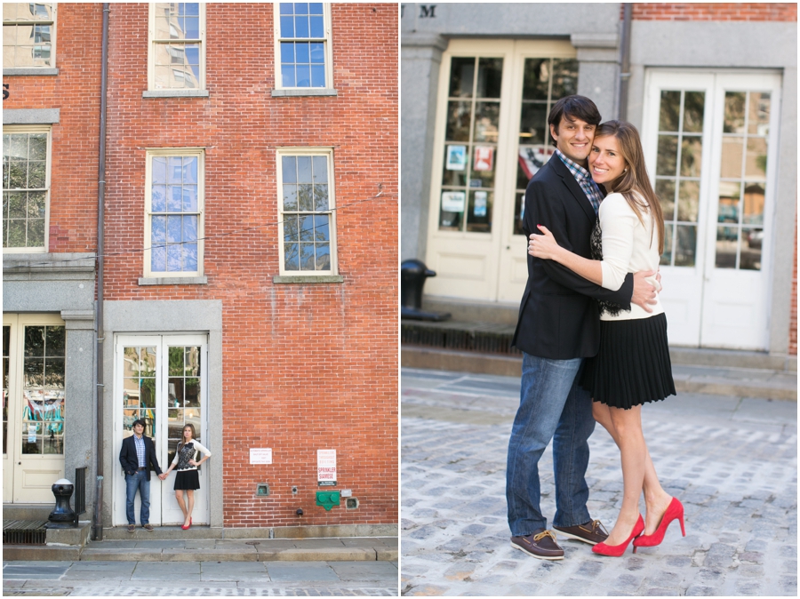 New York City Seaport Engagement Session - Destination Engagement Photographer