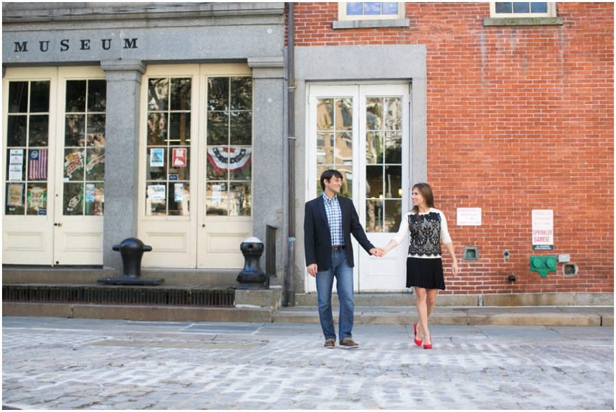 New York City Seaport Engagement Session - Destination Engagement Photographer