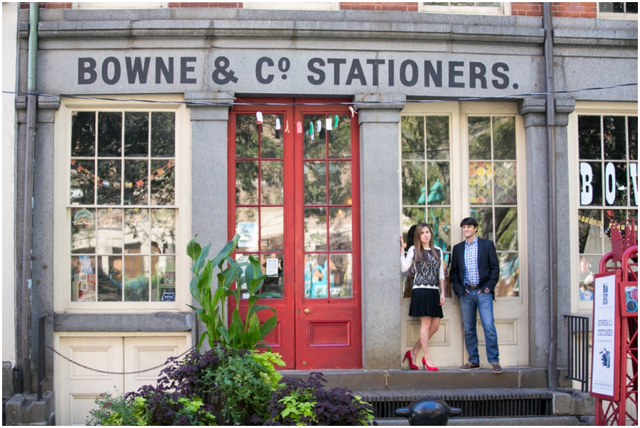 New York City Seaport Engagement Session - Destination Engagement Photographer