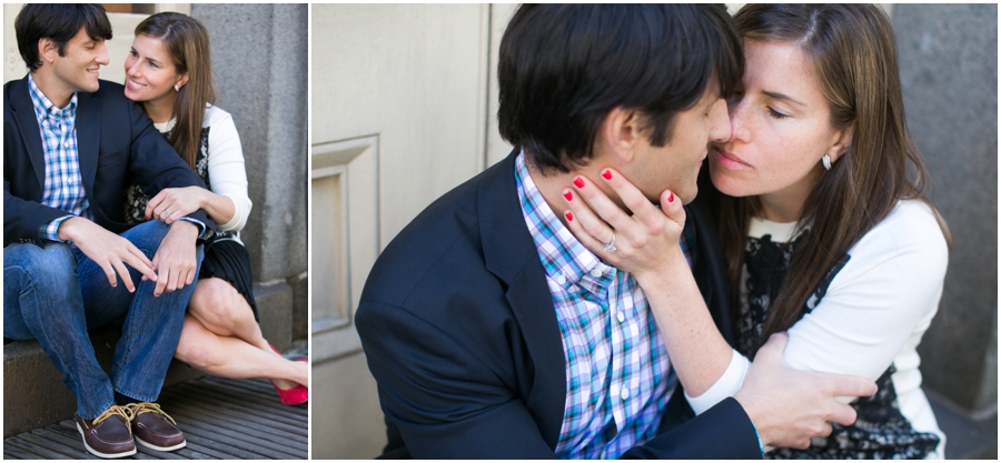 NYC Seaport Engagement Session - Destination Engagement Photographer