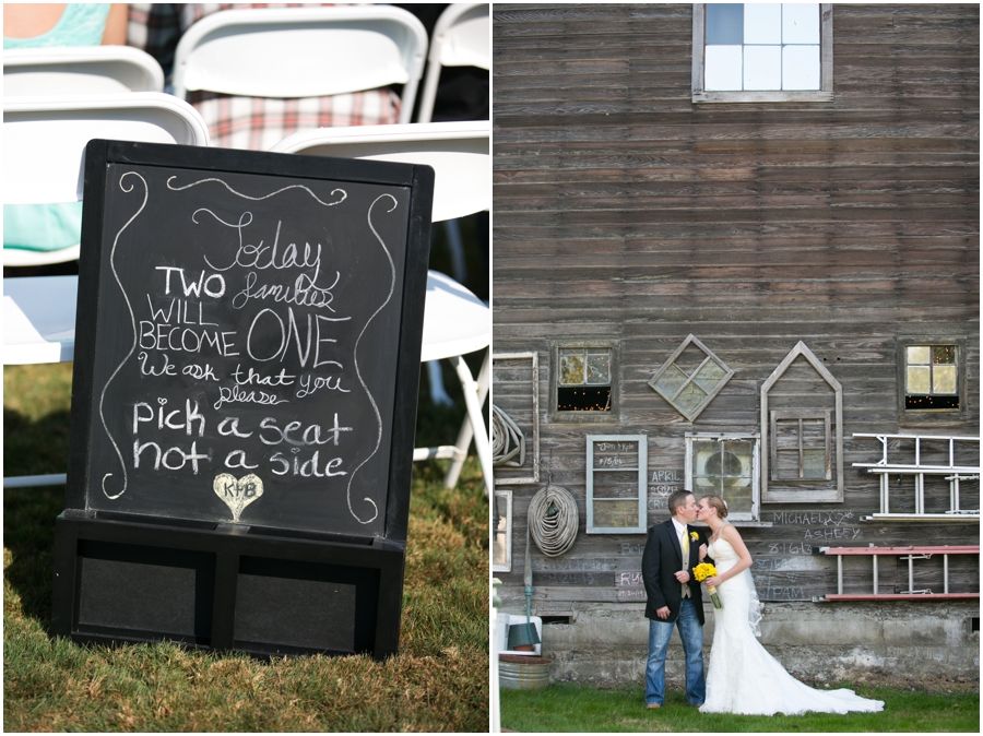 Seattle Destination Wedding Ceremony - Wine and Roses Country Estate Wedding