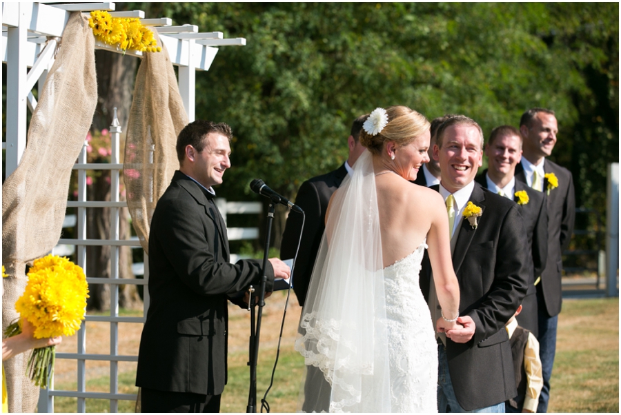 Seattle Destination Wedding Ceremony - Wine and Roses Country Estate Wedding