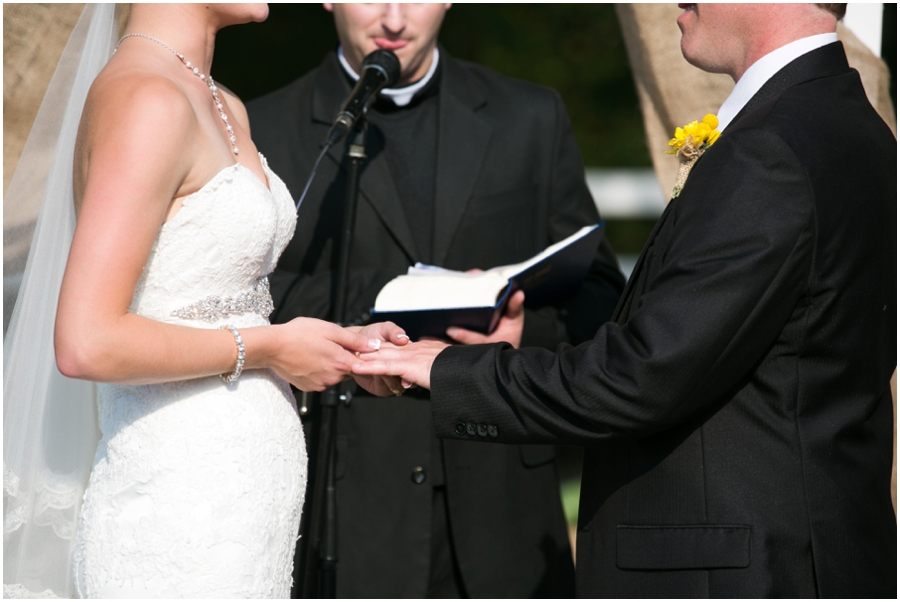 Seattle Destination Wedding Ceremony - Wine and Roses Country Estate Wedding