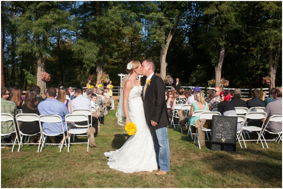 Seattle Destination Wedding Ceremony - Wine and Roses Country Estate Wedding