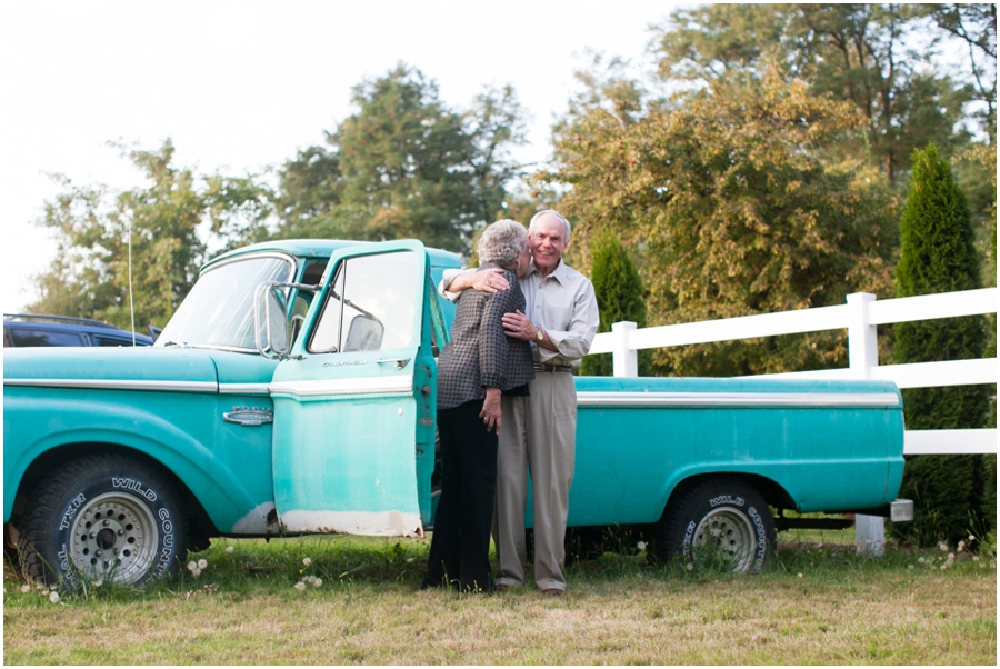 Mint Vintage Truck - Seattle Destination Anniversary Photographer - Wine and Roses Country Estate Anniversary