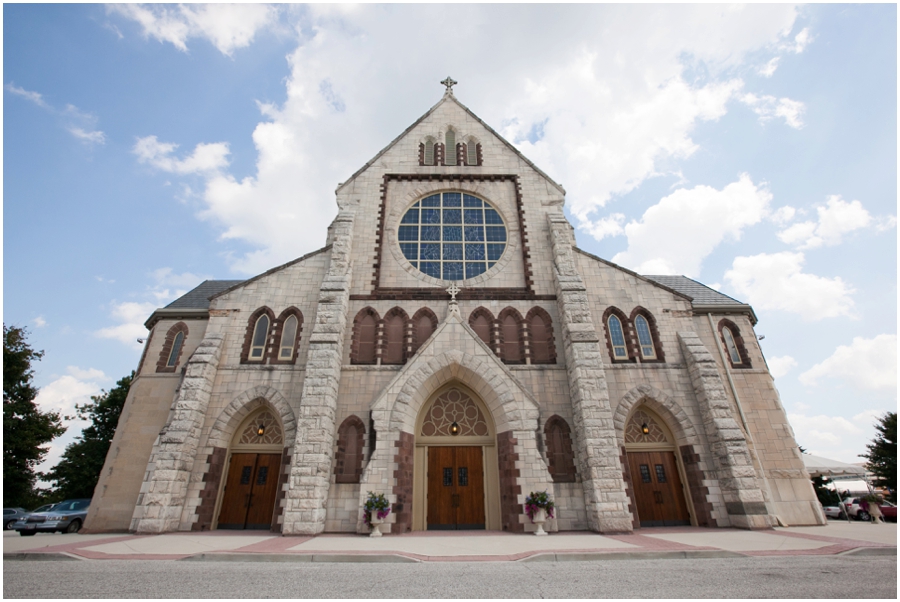 The Church of the Immaculate Conception - Towson Wedding Ceremony