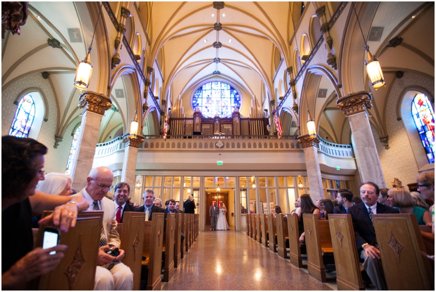 The Church of the Immaculate Conception - Towson Wedding Ceremony