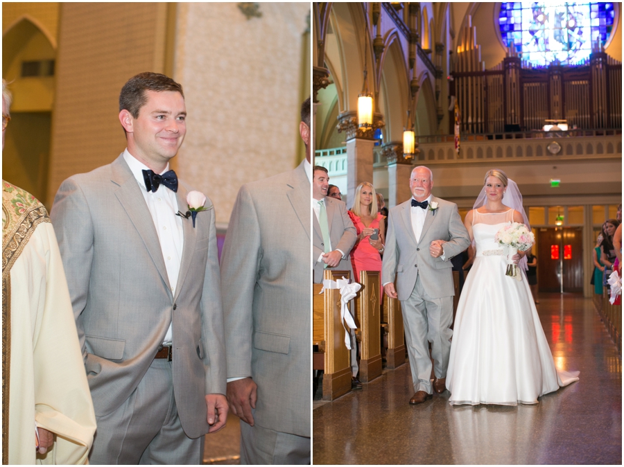 The Church of the Immaculate Conception - Towson Wedding Ceremony