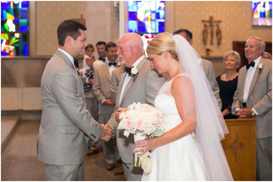 The Church of the Immaculate Conception - Towson Wedding Ceremony