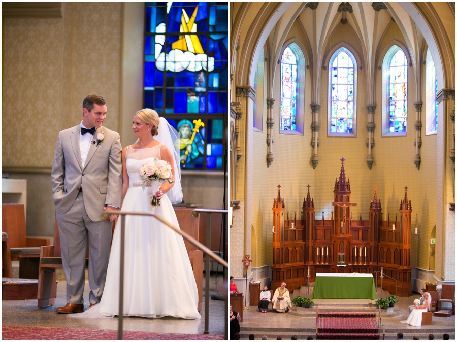 The Church of the Immaculate Conception - Towson Wedding Ceremony