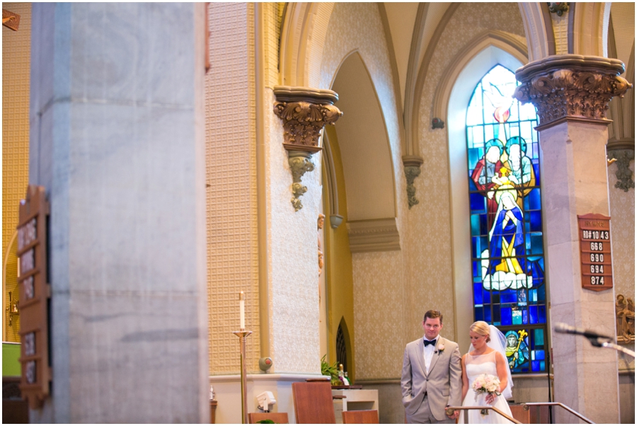 The Church of the Immaculate Conception - Towson Wedding Ceremony