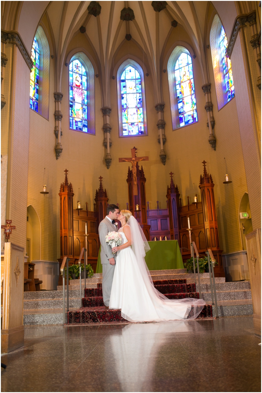 The Church of the Immaculate Conception - Towson Wedding Ceremony