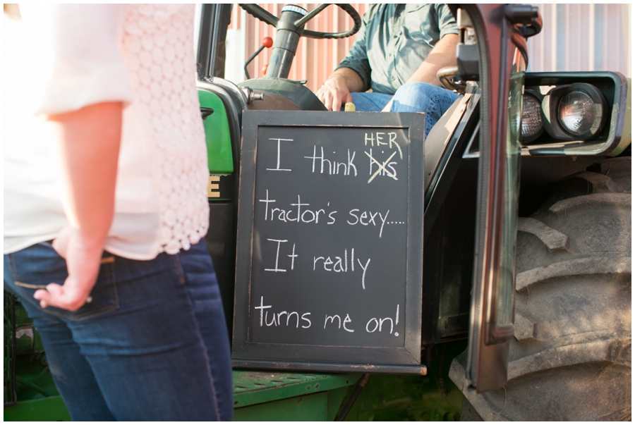 Tractor Farm Engagement - Traveling Philadelphia Engagement Photographer