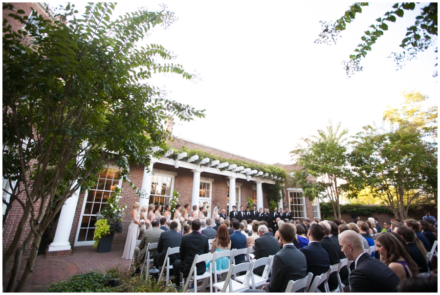 The Tidewater Inn Wedding Ceremony - Philadelphia Destination Wedding Photographer